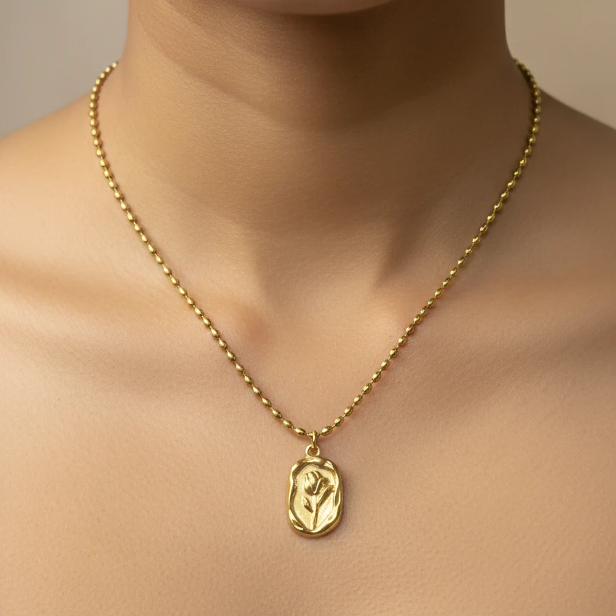 18K Gold Plated Set of 6 Necklace & Earring Sets with Folding Box - Image 5