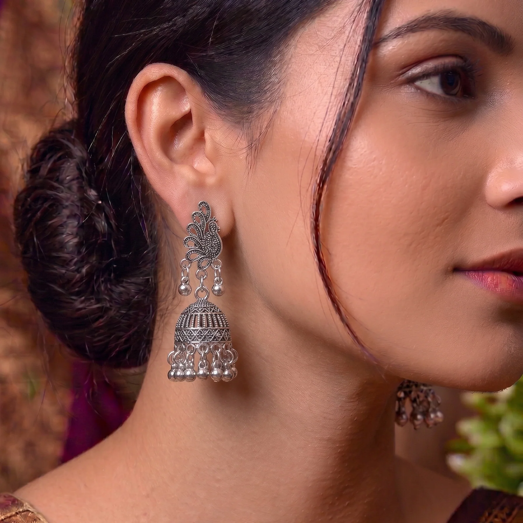 Personalised 12 Jhumka Box with Mirror - Image 15