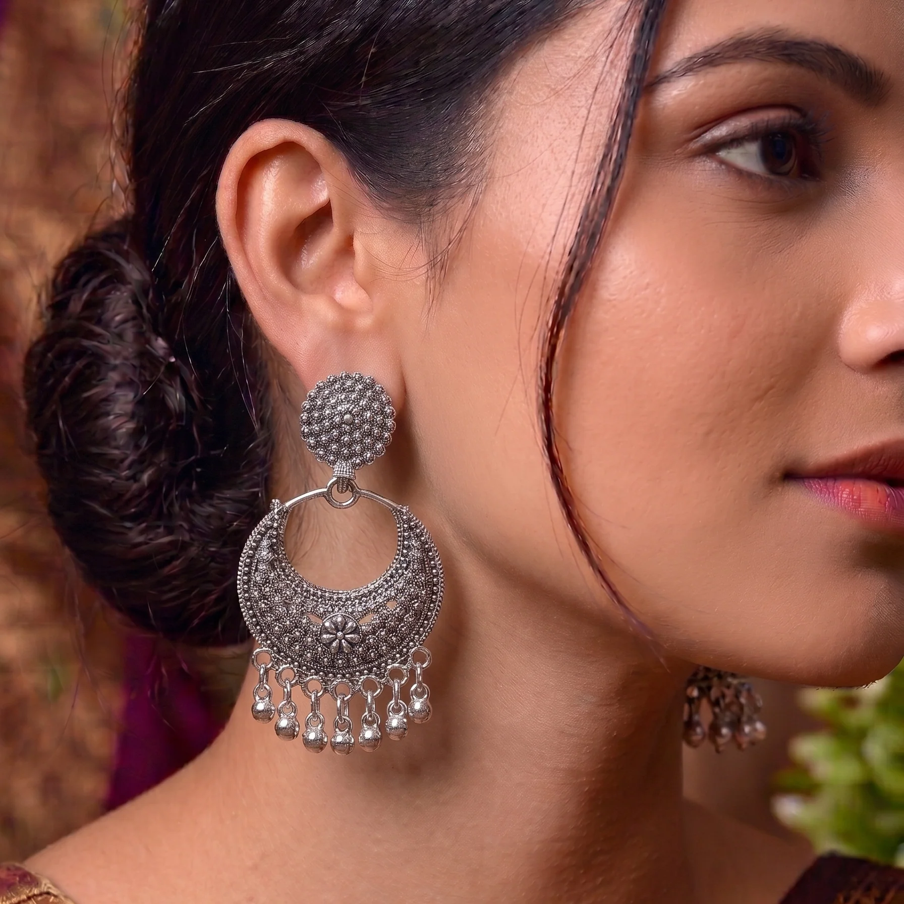 Personalised 12 Jhumka Box with Mirror - Image 7