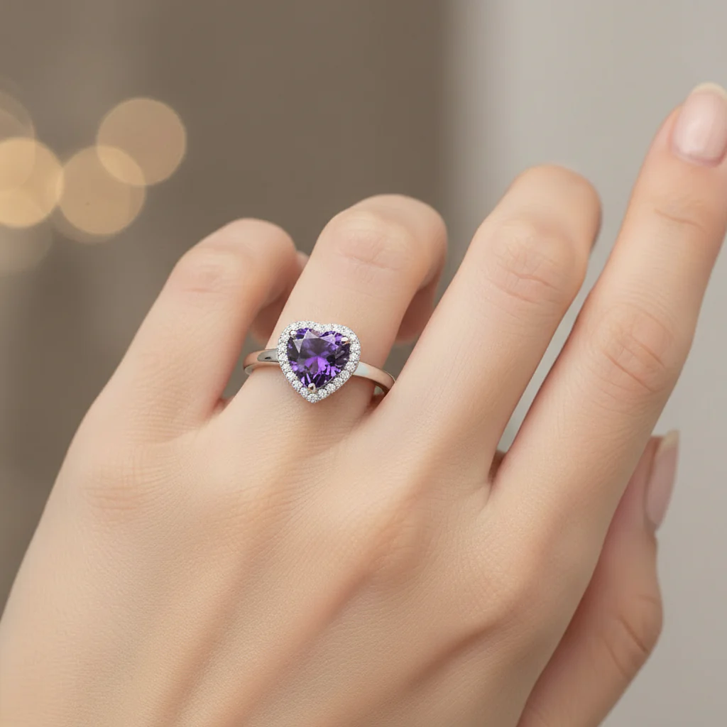 Princess Heart Ring with Rotating Box - Image 4
